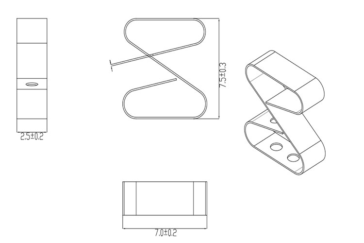 SMD彈片十萬次按壓不變形